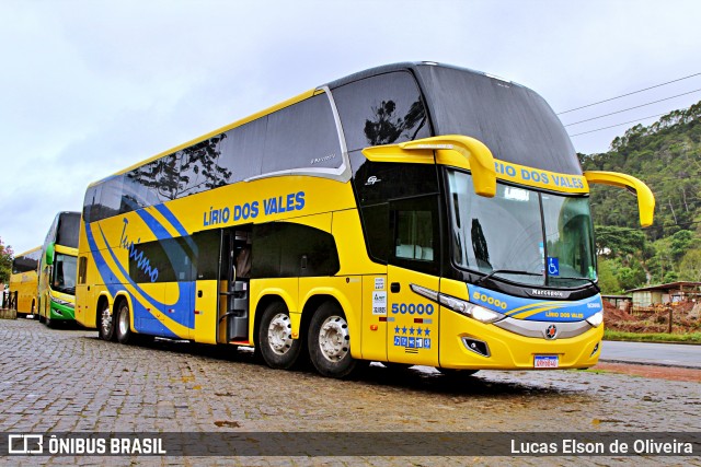 Viação Lírio dos Vales 50000 na cidade de Santa Teresa, Espírito Santo, Brasil, por Lucas Elson de Oliveira. Número da foto: #8720723.