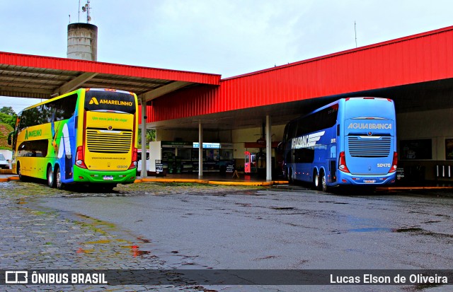 Viação Amarelinho 13309 na cidade de Guaratinguetá, São Paulo, Brasil, por Lucas Elson de Oliveira. Número da foto: #8720623.