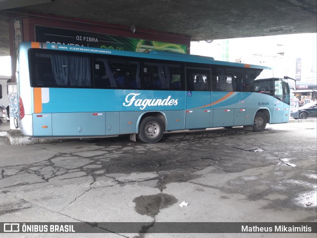 Auto Ônibus Fagundes RJ 101.011 na cidade de São Gonçalo, Rio de Janeiro, Brasil, por Matheus Mikaimitis . ID da foto: 8721982.