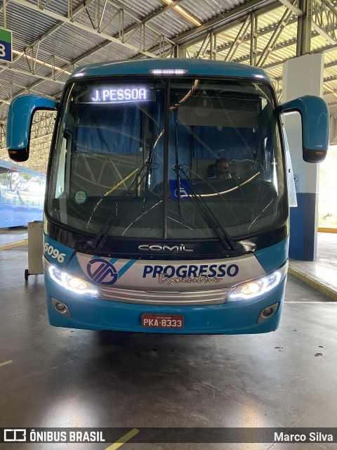 Auto Viação Progresso 6096 na cidade de Recife, Pernambuco, Brasil, por Marco Silva. ID da foto: 8721278.