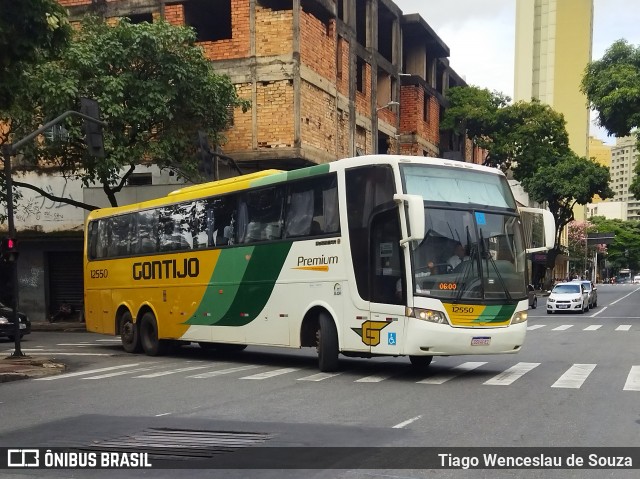 Empresa Gontijo de Transportes 12550 na cidade de Belo Horizonte, Minas Gerais, Brasil, por Tiago Wenceslau de Souza. Número da foto: #8721882.