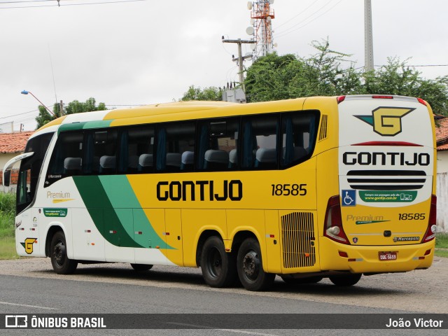 Empresa Gontijo de Transportes 18585 na cidade de Teresina, Piauí, Brasil, por João Victor. Número da foto: #8721469.