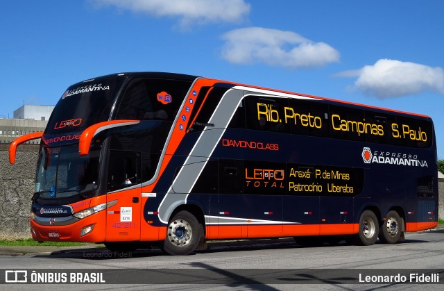 Expresso Adamantina 421211 na cidade de São Paulo, São Paulo, Brasil, por Leonardo Fidelli. Número da foto: #8722103.