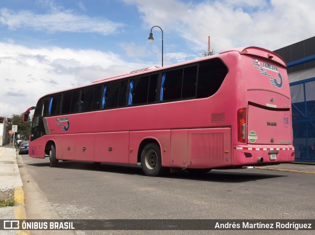 TRACOPA - Transportes Costarricenses Panameños 18 na cidade de San José, San José, Costa Rica, por Andrés Martínez Rodríguez. ID da foto: 8720341.