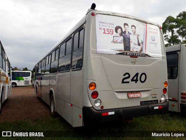 Viação Centro Oeste 240 na cidade de Santiago, Rio Grande do Sul, Brasil, por Mauricio Lopes. Número da foto: #8721162.