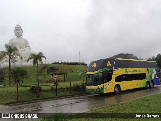 Viação Amarelinho 13309 na cidade de Ibiraçu, Espírito Santo, Brasil, por Jonas Ramos. ID da foto: 8722562.