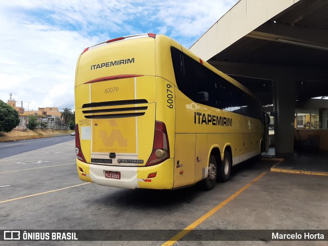 Viação Itapemirim 60079 na cidade de Ribeirão Preto, São Paulo, Brasil, por Marcelo Horta. Número da foto: #8721858.
