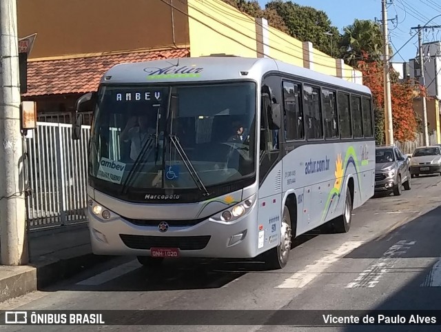 Actur Viagens 10047 na cidade de Itaúna, Minas Gerais, Brasil, por Vicente de Paulo Alves. ID da foto: 8721428.