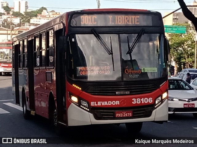 Viação Cruzeiro > Viação Sidon 38106 na cidade de Belo Horizonte, Minas Gerais, Brasil, por Kaique Marquês Medeiros . Número da foto: #8722794.