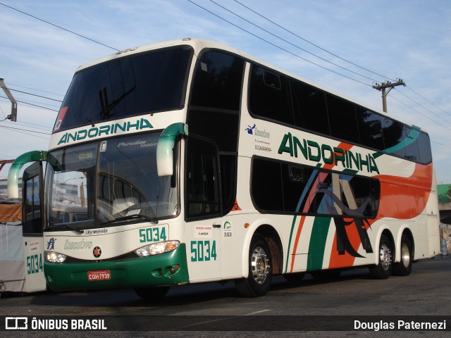 Empresa de Transportes Andorinha 5034 na cidade de São Paulo, São Paulo, Brasil, por Douglas Paternezi. ID da foto: 8723261.