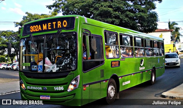 Viação Novo Retiro 1486 na cidade de Contagem, Minas Gerais, Brasil, por Juliano Felipe. Número da foto: #8722611.