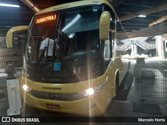 Viação Itapemirim 60075 na cidade de São Paulo, São Paulo, Brasil, por Marcelo Horta. Número da foto: #8725190.