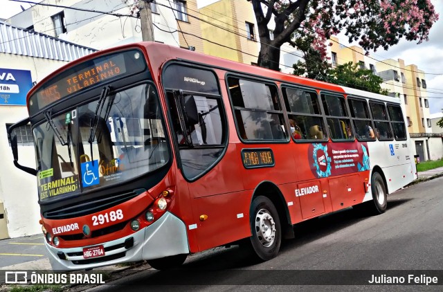 Transbus Transportes > Gávea Transportes 29188 na cidade de Belo Horizonte, Minas Gerais, Brasil, por Juliano Felipe. Número da foto: #8725469.