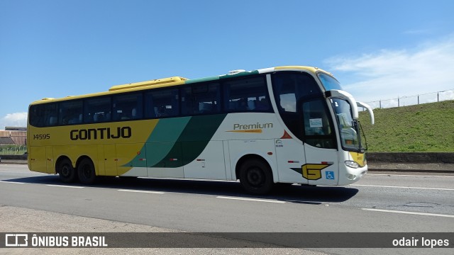 Empresa Gontijo de Transportes 14595 na cidade de Caçapava, São Paulo, Brasil, por odair lopes. ID da foto: 8726106.