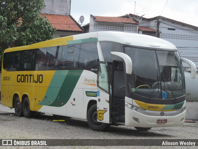 Empresa Gontijo de Transportes 18100 na cidade de Fortaleza, Ceará, Brasil, por Alisson Wesley. Número da foto: #8727227.