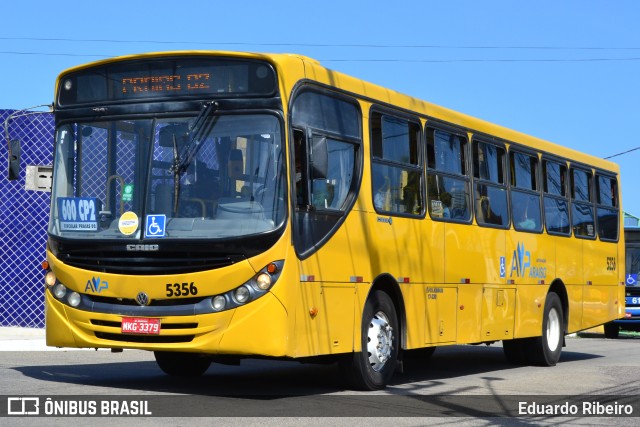 AVP - Auto Viação Paraíso 5356 na cidade de Aracaju, Sergipe, Brasil, por Eduardo Ribeiro. Número da foto: #8725093.