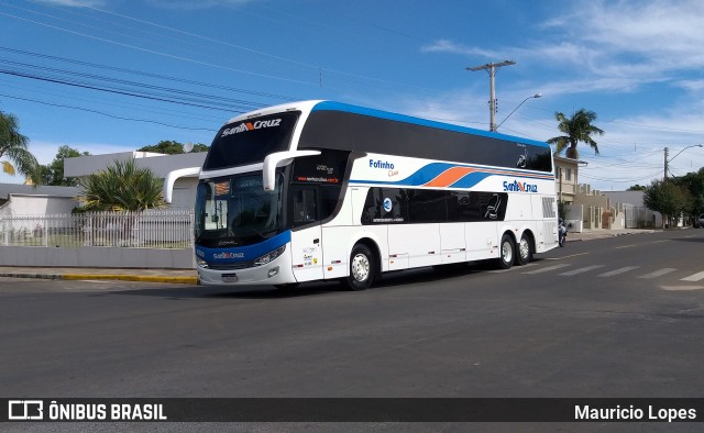 VUSC - Viação União Santa Cruz 4220 na cidade de Santiago, Rio Grande do Sul, Brasil, por Mauricio Lopes. Número da foto: #8728451.