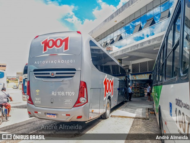 Auto Viação 1001 RJ 108.1109 na cidade de Campos dos Goytacazes, Rio de Janeiro, Brasil, por André Almeida. ID da foto: 8728498.