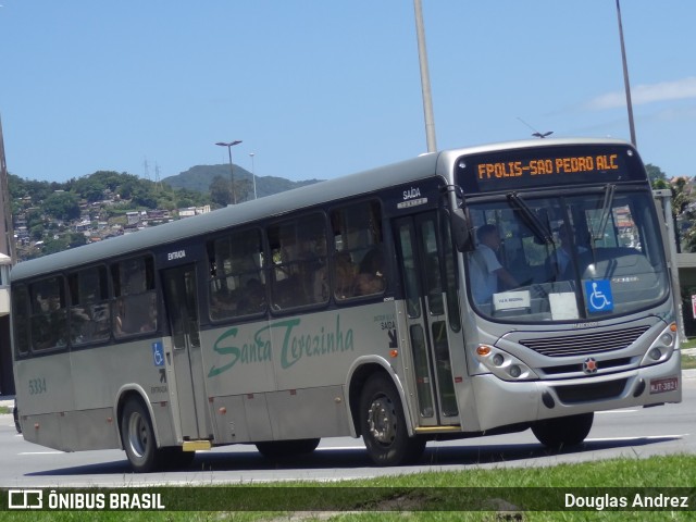 RST - Rodoviária Santa Terezinha 5334 na cidade de Florianópolis, Santa Catarina, Brasil, por Douglas Andrez. ID da foto: 8728858.