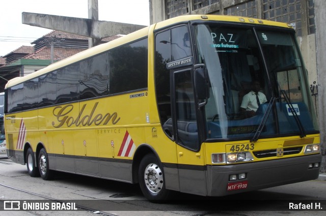 Viação Itapemirim 45243 na cidade de Rio de Janeiro, Rio de Janeiro, Brasil, por Rafael H.. Número da foto: #8730068.