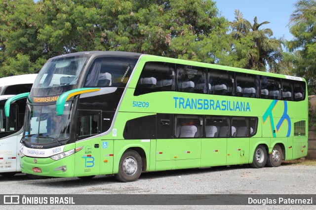 Transbrasiliana Transportes e Turismo 51209 na cidade de Brasília, Distrito Federal, Brasil, por Douglas Paternezi. ID da foto: 8729592.