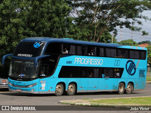 Auto Viação Progresso 6089 na cidade de Teresina, Piauí, Brasil, por João Victor. ID da foto: 8729063.