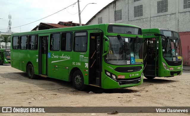 Transportes Santo Antônio DC 3.156 na cidade de Duque de Caxias, Rio de Janeiro, Brasil, por Vitor Dasneves. Número da foto: #8728403.