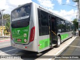 Viação Santa Brígida 1 1763 na cidade de São Paulo, São Paulo, Brasil, por Thomas Henrique de Moraes. Número da foto: #:id.