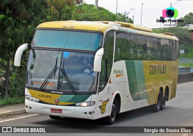 Empresa Gontijo de Transportes 17045 na cidade de Campinas, São Paulo, Brasil, por Sérgio de Sousa Elias. ID da foto: 8731386.