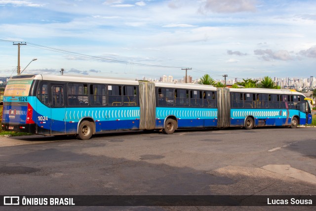 Metrobus 1024 na cidade de Goiânia, Goiás, Brasil, por Lucas Sousa. Número da foto: #8731481.