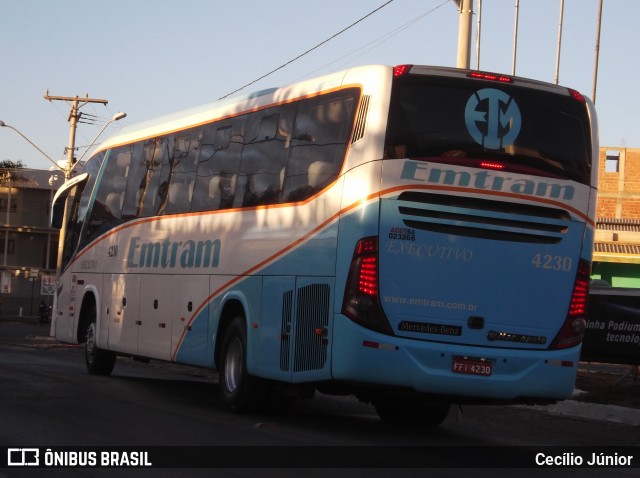 Emtram 4230 na cidade de Irecê, Bahia, Brasil, por Cecílio Júnior. ID da foto: 8733089.