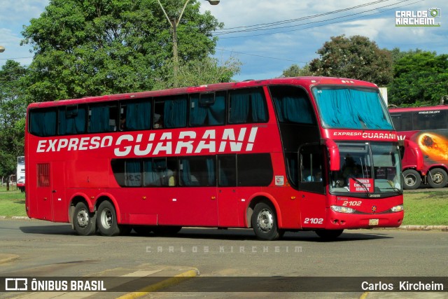 Expreso Guarani 2102 na cidade de Ciudad del Este, Alto Paraná, Paraguai, por Carlos Kircheim. ID da foto: 8731778.