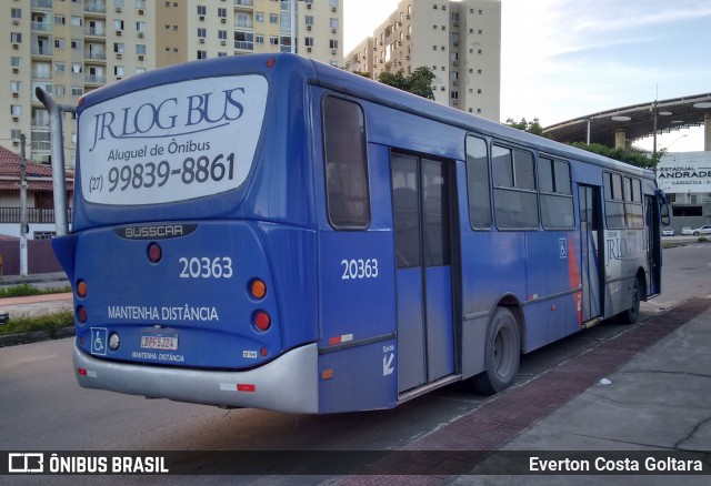JR Log Bus 20363 na cidade de Cariacica, Espírito Santo, Brasil, por Everton Costa Goltara. Número da foto: #8732689.