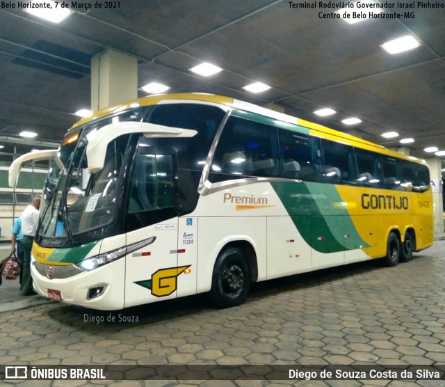 Empresa Gontijo de Transportes 19435 na cidade de Belo Horizonte, Minas Gerais, Brasil, por Diego de Souza Costa da Silva. Número da foto: #8733053.