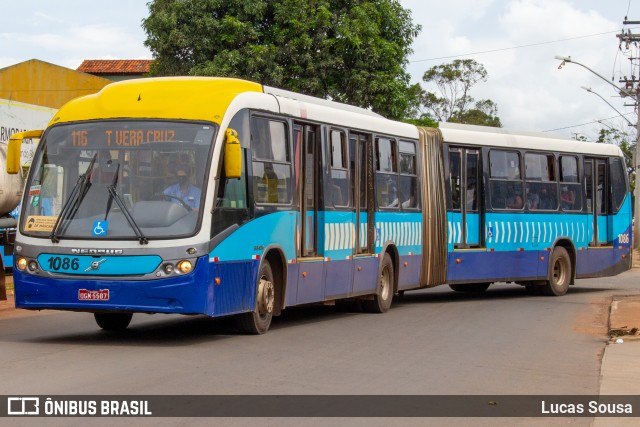 Metrobus 1086 na cidade de Goiânia, Goiás, Brasil, por Lucas Sousa. Número da foto: #8731478.