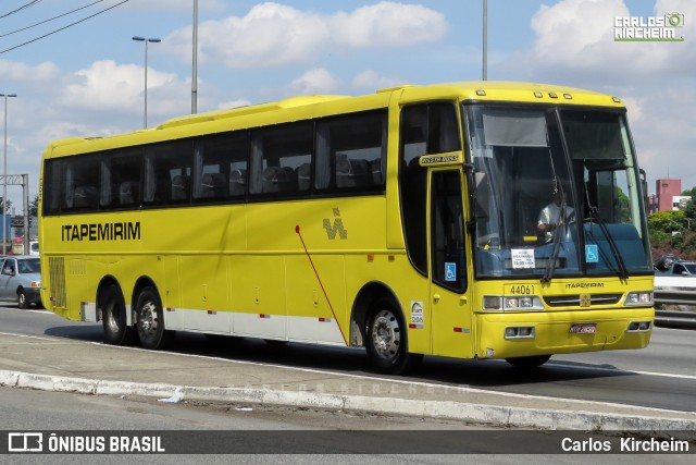 Viação Itapemirim 44061 na cidade de São Paulo, São Paulo, Brasil, por Carlos Kircheim. Número da foto: #8731760.
