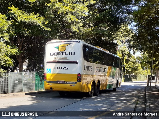 Empresa Gontijo de Transportes 17075 na cidade de São Paulo, São Paulo, Brasil, por Andre Santos de Moraes. ID da foto: 8731422.