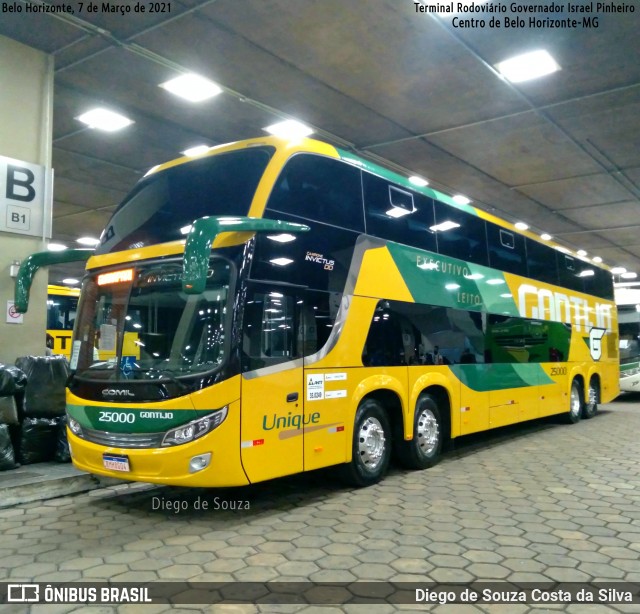 Empresa Gontijo de Transportes 25000 na cidade de Belo Horizonte, Minas Gerais, Brasil, por Diego de Souza Costa da Silva. Número da foto: #8732975.