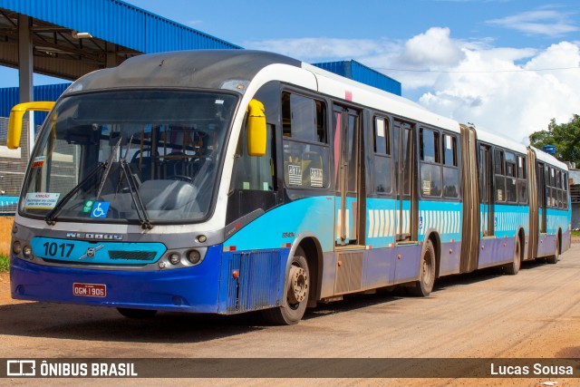 Metrobus 1017 na cidade de Goiânia, Goiás, Brasil, por Lucas Sousa. ID da foto: 8731480.