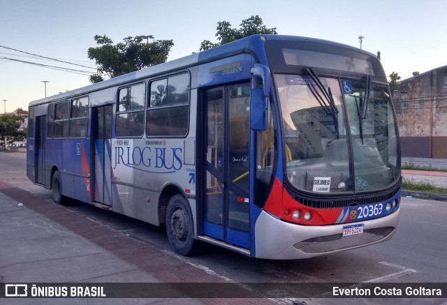 JR Log Bus 20363 na cidade de Cariacica, Espírito Santo, Brasil, por Everton Costa Goltara. Número da foto: #8732652.