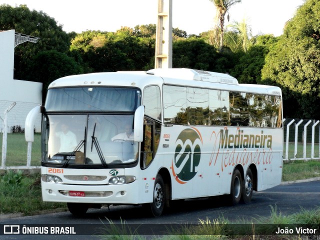 Viação Nossa Senhora de Medianeira 2061 na cidade de Teresina, Piauí, Brasil, por João Victor. ID da foto: 8733490.