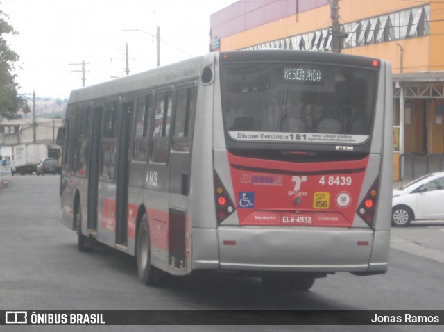 Express Transportes Urbanos Ltda 4 8439 na cidade de São Paulo, São Paulo, Brasil, por Jonas Ramos. Número da foto: #8735534.