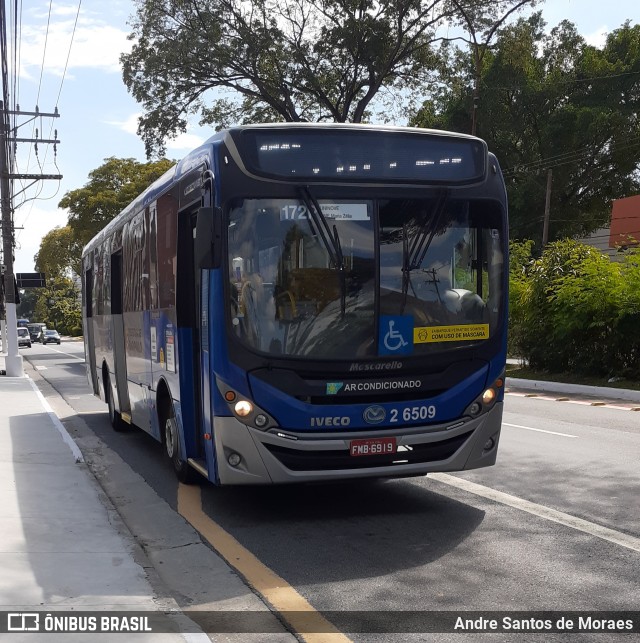 Transcooper > Norte Buss 2 6509 na cidade de São Paulo, São Paulo, Brasil, por Andre Santos de Moraes. Número da foto: #8734716.