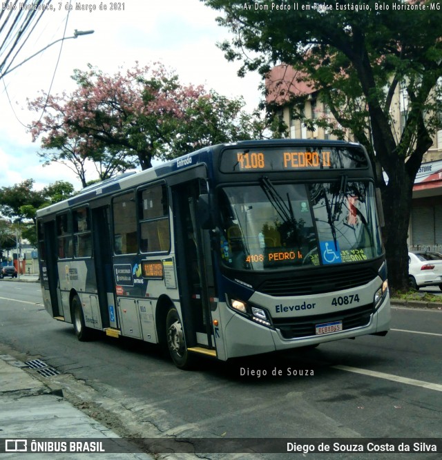 Rodopass > Expresso Radar 40874 na cidade de Belo Horizonte, Minas Gerais, Brasil, por Diego de Souza Costa da Silva. Número da foto: #8736807.