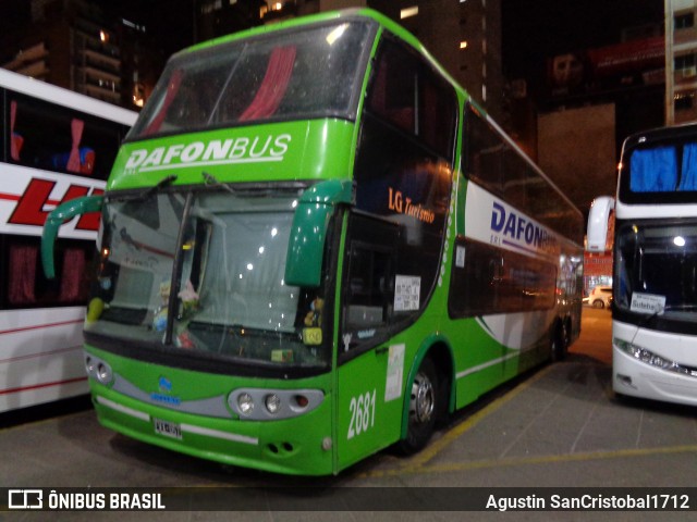 Dafon Bus 2681 na cidade de Córdoba, Capital, Córdoba, Argentina, por Agustin SanCristobal1712. Número da foto: #8737778.