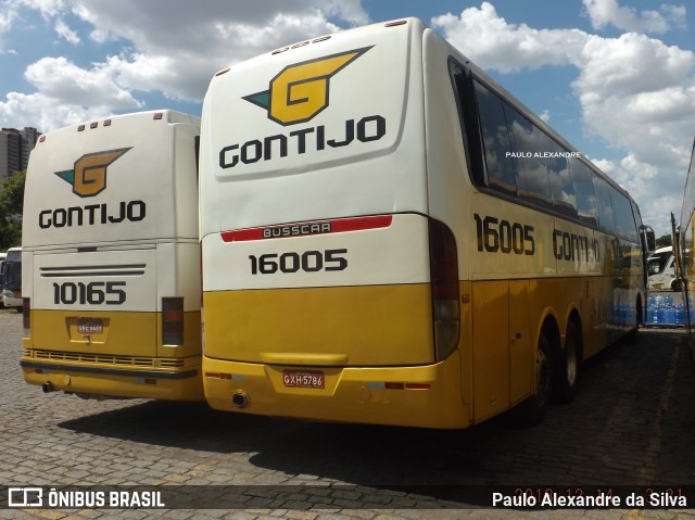 Empresa Gontijo de Transportes 16005 na cidade de Belo Horizonte, Minas Gerais, Brasil, por Paulo Alexandre da Silva. ID da foto: 8737317.