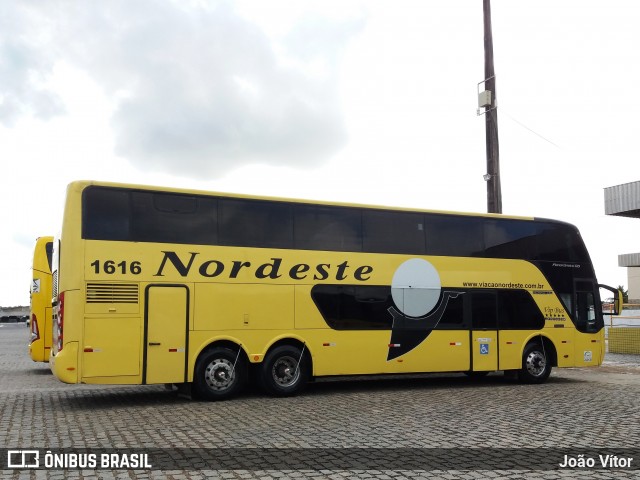Viação Nordeste 1616 na cidade de Natal, Rio Grande do Norte, Brasil, por João Vítor. Número da foto: #8739336.