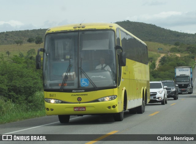 Viação Itapemirim 8611 na cidade de Irajuba, Bahia, Brasil, por Carlos  Henrique. ID da foto: 8739972.