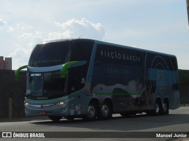 Viação Garcia 8644 na cidade de São Paulo, São Paulo, Brasil, por Manoel Junior. Número da foto: #8740947.