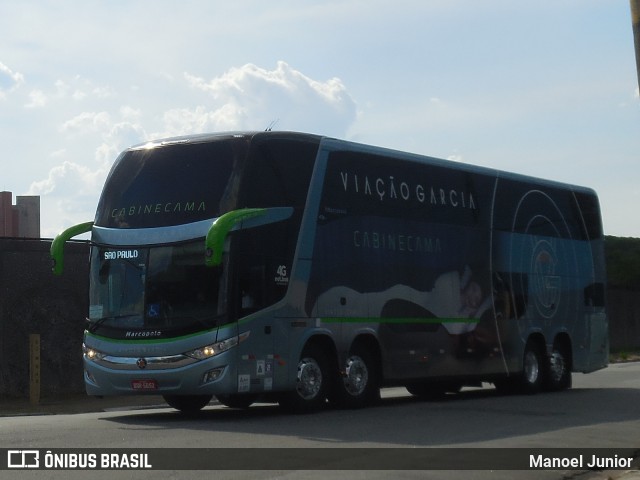 Viação Garcia 8644 na cidade de São Paulo, São Paulo, Brasil, por Manoel Junior. ID da foto: 8740947.